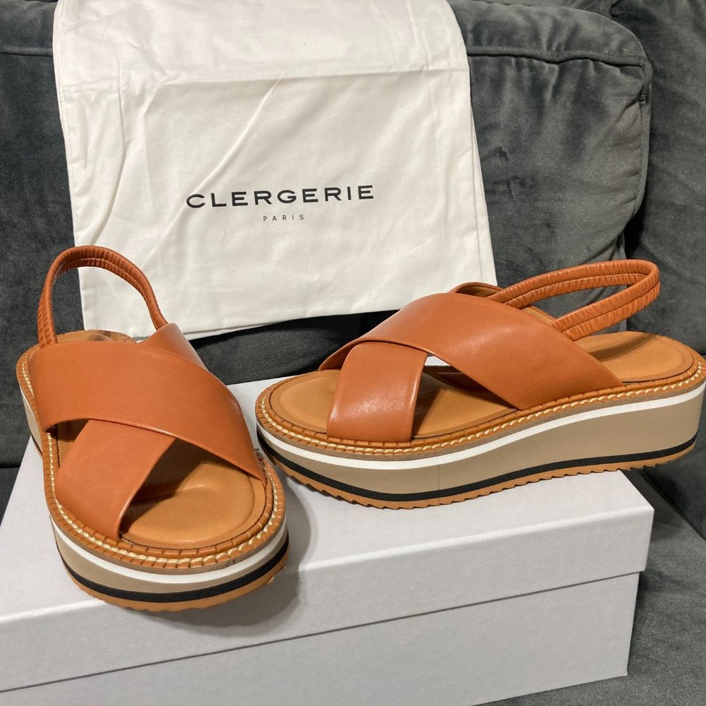 Robert Clergerie Designer Slingback Sandals